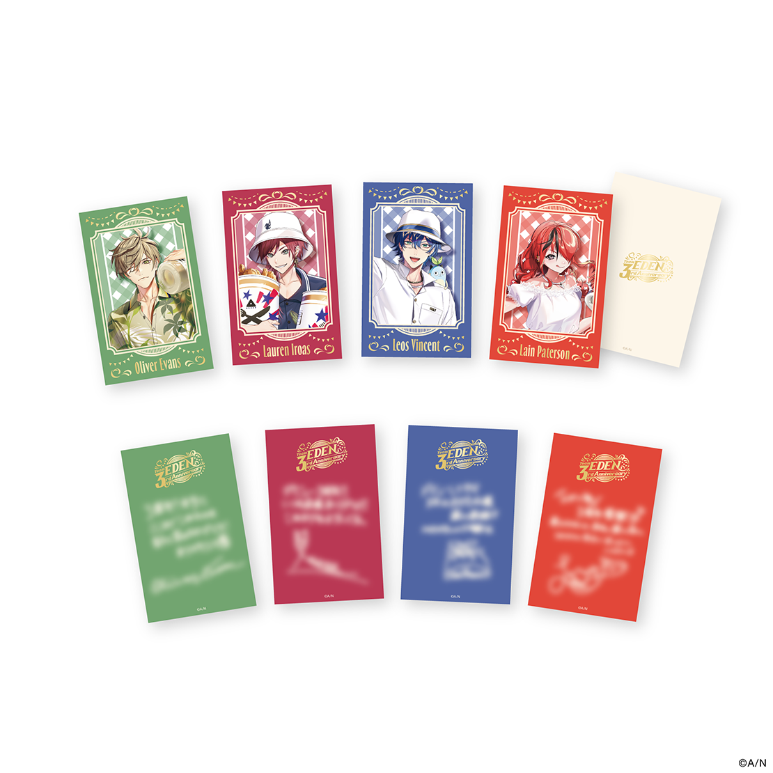 にじさんじ ローレン・イロアス エデン組2.5周年 缶バッジ 70個 エデン組2.5周年箔押し缶バッジ｜にじさんじオフィシャルストア