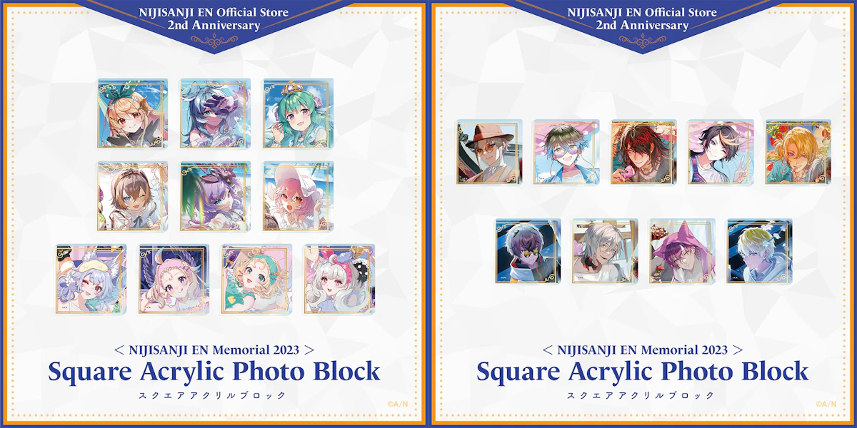 NIJISANJI EN Official Store」2周年を記念して2023年7月18日(火)11時
