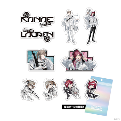 NIJISANJI Clutch Mode Type:Kanae & Lauren」グッズを11月13日 NIJISANJI Clutch Mode Type:Kanae & Lauren」グッズを11月13日