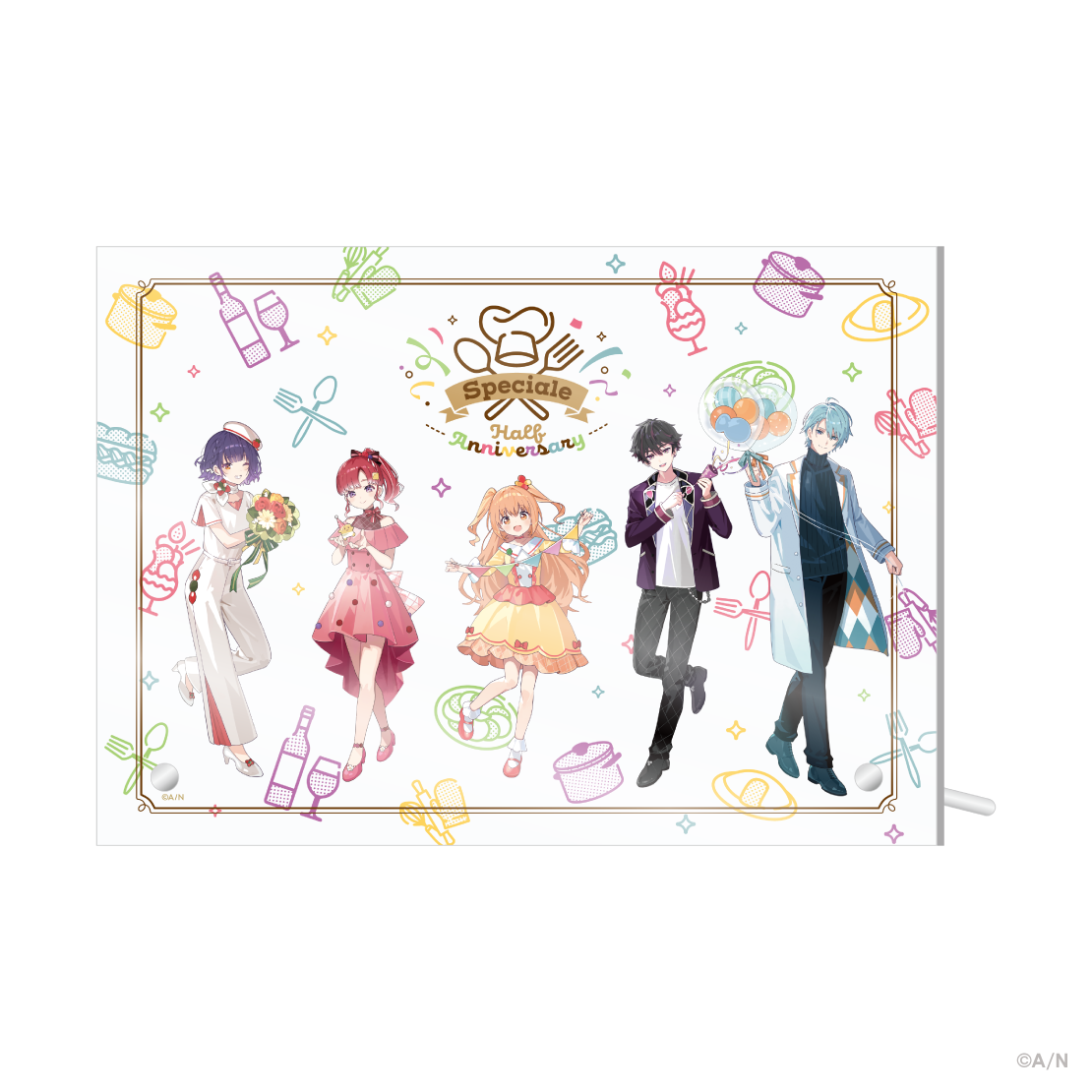 にじさんじから「Speciale Half Anniversary」グッズの販売が