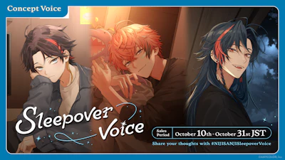 NIJISANJI and NIJISANJI EN announce “Sleepover Voice”