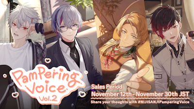 NIJISANJI and NIJISANJI EN announce “Pampering Voice Vol.2” &  “Scolding Voice Vol.2”