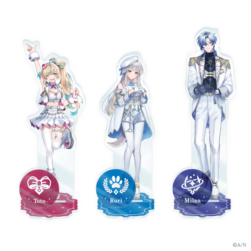 にじさんじ ミラン・ケストレル 波うっ みたらし団 にじぱぺっと