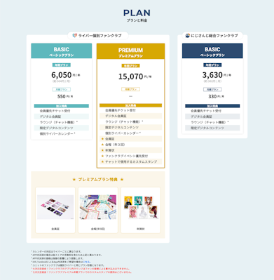 にじさんじ FAN CLUB」七瀬すず菜 新プラン追加 & 7月号会報発行