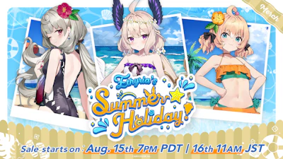 NIJISANJI EN announces “Ethyria's Summer ☆ Holiday!” merchandise