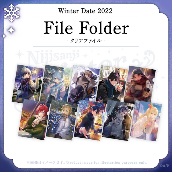 NIJISANJI announces NIJISANJI Winter Date 2022 Goods & Voice | NIJISANJI