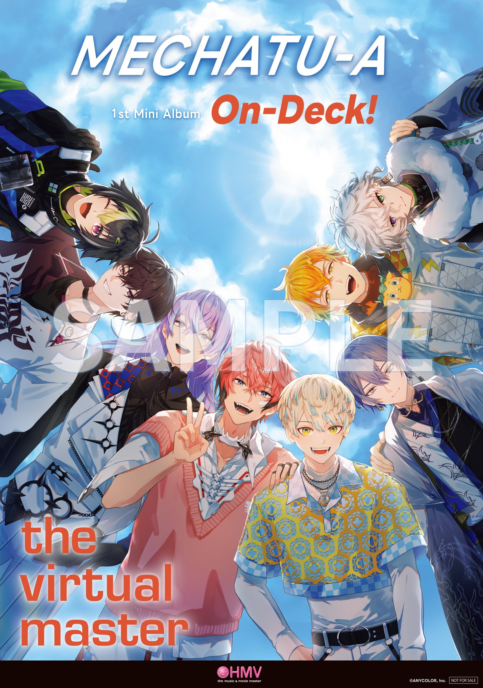 MECHATU-A 1st Mini Album「On-Deck!」の発売を記念し、CD取扱店舗にて