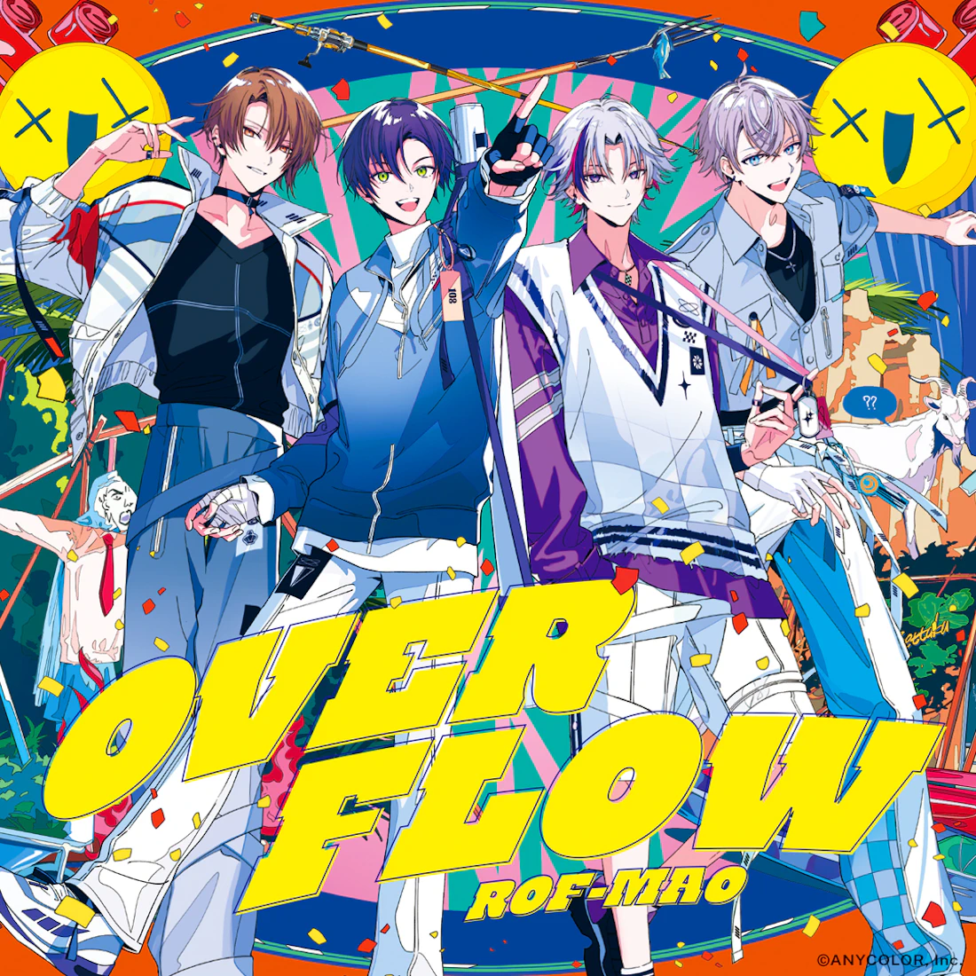 ROF-MAO」1st FULL ALBUM『Overflow』発売決定！予約受付も同時開始 