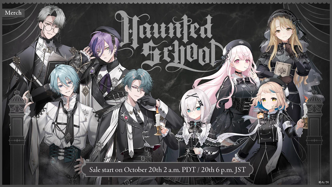 NIJISANJI and NIJISANJI EN Announce “Haunted School”