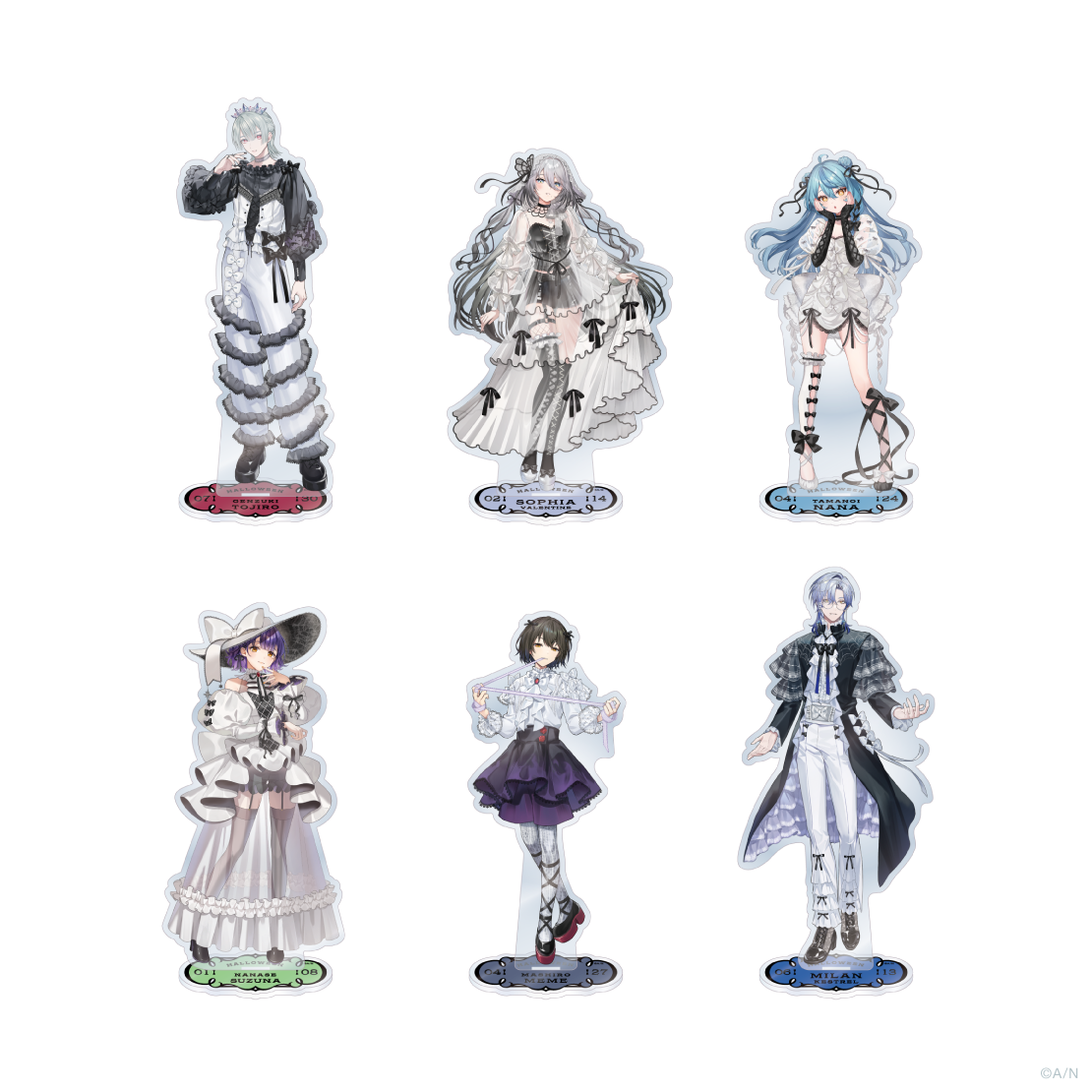 ミラン・ケストレル GothicNight2025 アクスタ，カード，ステッカー 