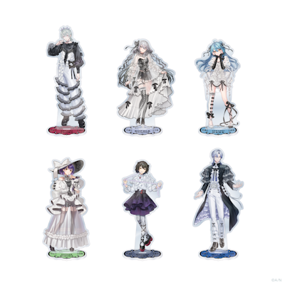 NIGHTMARE アクスタ 5点セット にじさんじから「Gothic Night NIJISANJI HALLOWEEN 2025