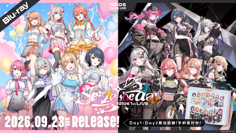 【にじさんじ】Idios 1st LIVE "Seize the day" Blu-ray