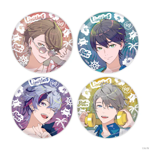 【本日最終日】ROF-MAO 2周年ろふまお ホログラム缶バッジ 加賀美ハヤト ROF-MAO 2nd Anniversary】ホログラム缶バッジ｜にじさんじ