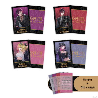 NIJISANJI EN announces “XSOLEIL 2nd Anniversary” merchandise