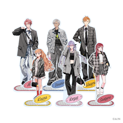 にじさんじから「GRAY×ACCENT」グッズが登場！2025年11月6日(木)18時