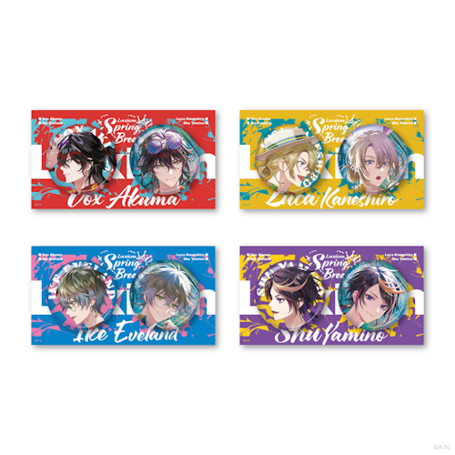 NIJISANJI ENの「Luxiem Spring Break」グッズを2025年3月11日 NIJISANJI ENの「Luxiem Spring Break」グッズを2025年3月11日