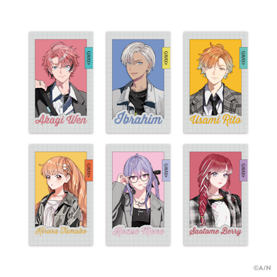 innocent greyアクリルキャラクター ストラップ まとめ売り 22点