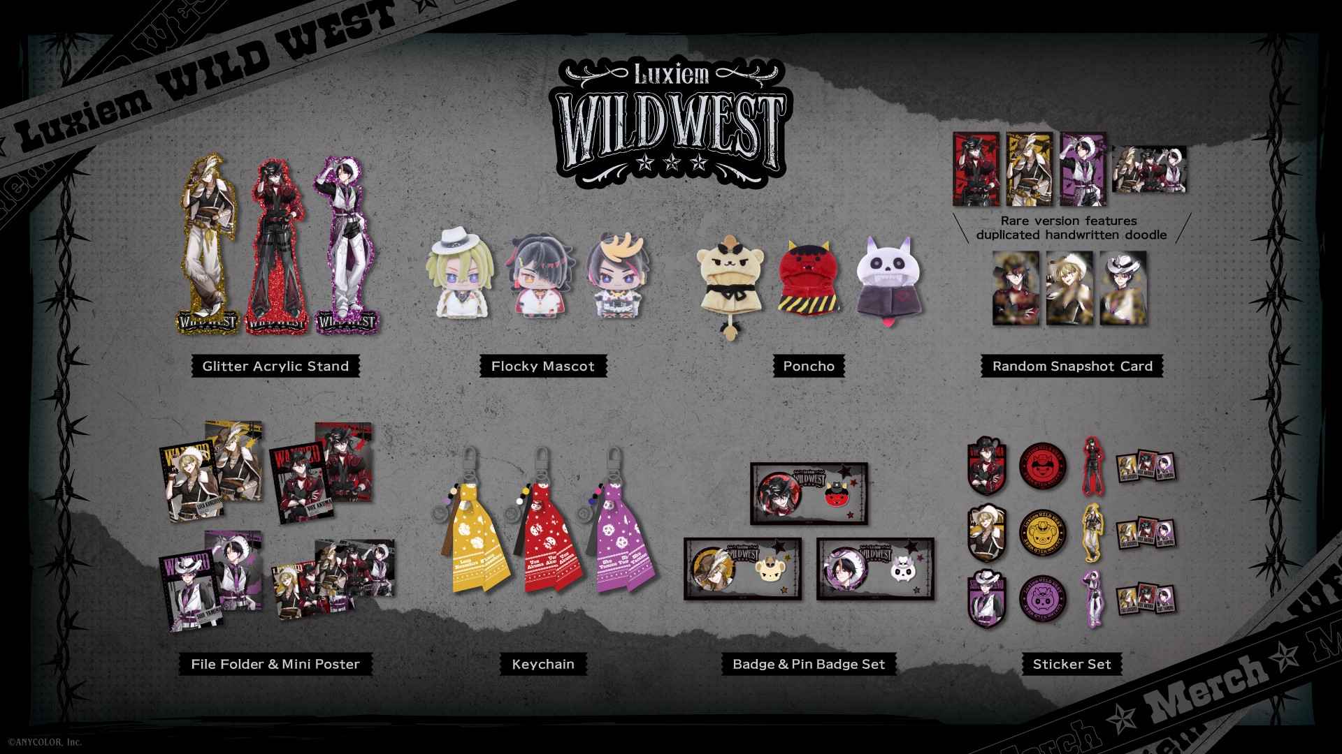 unknownWISHport ver＆arcverおまとめ NIJISANJI EN Announces “Luxiem WILDWEST” | ANYCOLOR Inc.