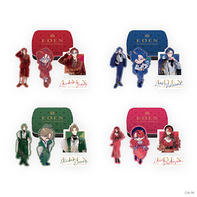 エデン組 4th anniversary 購入特典ミニファイル にじさんじ エデン組 4th Anniversary 4周年 特典 ミニクリア