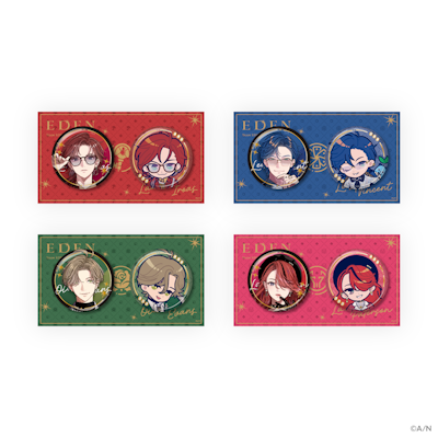 叶　にじさんじ　4周年　缶バッジ　4th anniversary にじさんじ 4th ANNIVERSARYフェア in animate】缶バッジ