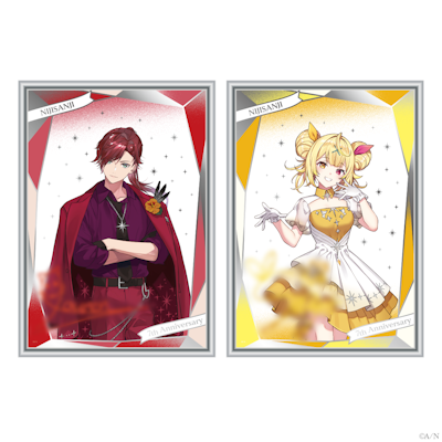 にじさんじ7周年 チェキ風カード 留置き にじさんじ7周年 チェキ風カード 留置き