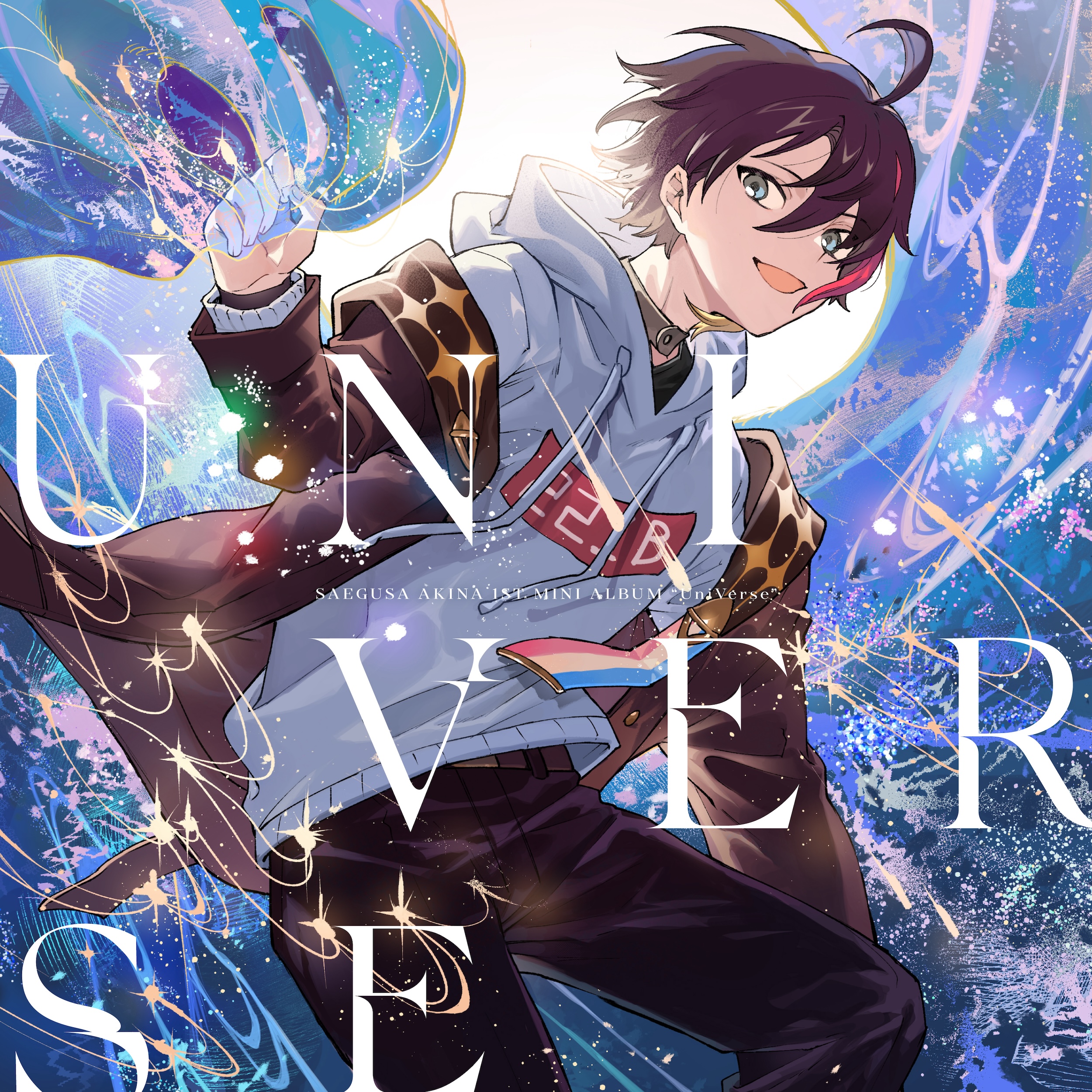 三枝明那 1st Mini Album「UniVerse」ジャケット写真＆各法人特典デザイン公開！さらに、CD購入者応募抽選イベント情報も！ |  にじさんじ