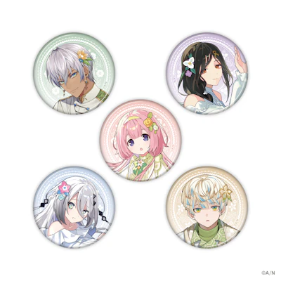 【本日限定価格】にじさんじ 缶バッジ イブラヒム 26点 にじさんじ テラリウム 缶バッジ イブラヒム 70点セット