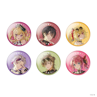 夢追翔　にじさんじ SitR 福岡 缶バッジ　11個　Vtuber にじさんじ 夢追翔 4th Anniversary LIVE「FANTASIA」 缶バッジ |