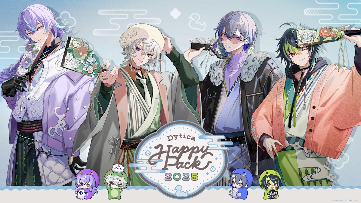 星導ショウ　Dytica Happy Pack 2025 フルセット　にじさんじ KV.png?width=1200&fm=jpg