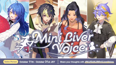 NIJISANJI and NIJISANJI EN announce “Mini Liver Voice”