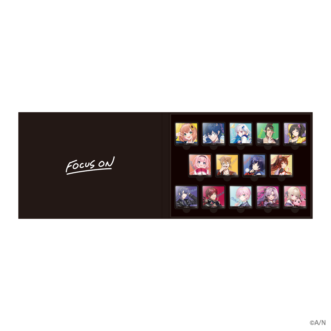 Noctyx 缶バッジ コンプリート ブック にじさんじ EN NIJISANJI EN「Noctyx Half Anniversary Goods」2022年8月22日