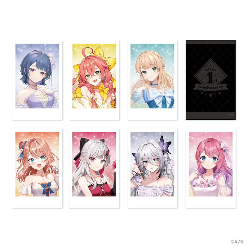 Idios 1st Anniversary」グッズを2024年1月16日(火)22時より販売 Idios 1st Anniversary」グッズを2024年1月16日(火)22時より販売