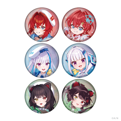 缶バッジ　にじさんじ　さんばか にじさんじから「さんばか 6th Anniversary」グッズの販売が決定