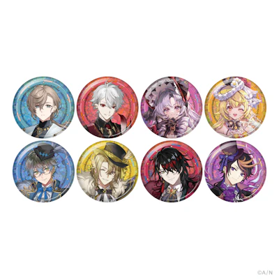 闇ノシュウ 缶バッジ Bewitching MASQUERADE台湾 30点 にじさん