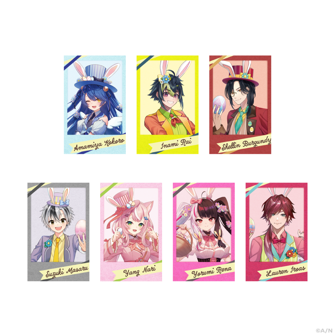 ローレン・イロアス ランダムチェキ風カード 6周年6th Anniversary に 