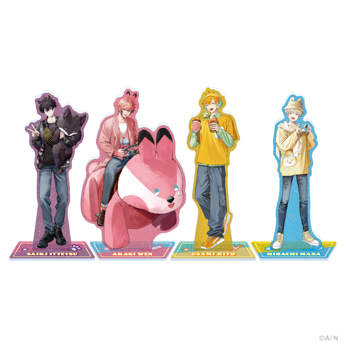 にじさんじ おでかけ Oriens トートバッグ ぬいぐるみマスコット