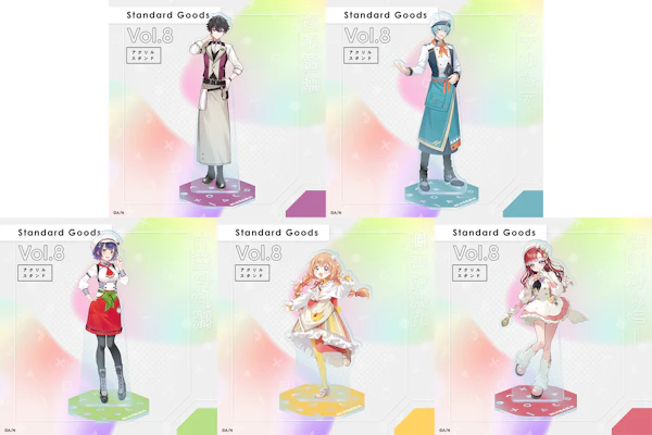 にじさんじから「Standard Goods Vol.8」グッズが登場！2026年8月13日