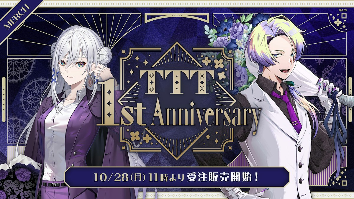 NIJISANJI EN「TTT 1st Anniversary」2024年10月28日(月)11時(JST)から 