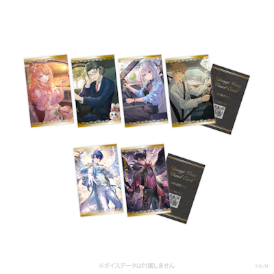 にじさんじ　ビジュアルカード　フォトカード　トレカ にじさんじ 助手席ボイス」「にじさんじ 天使と悪魔ボイス」、「ボイス