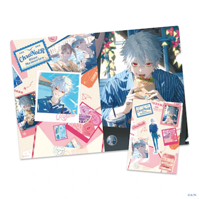 ChroNoiR Blue Memories」グッズを2025年4月8日(火)18時よりにじさんじ