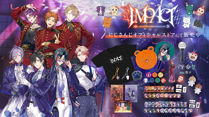 にじさんじ】「VOLTACTION×3SKM FUSION LIVE “IMPACT”」開催を記念した