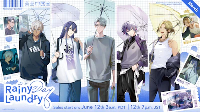 NIJISANJI and NIJISANJI EN announce “Rainy Day Laundry” merchandise