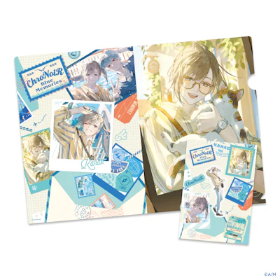 にじさんじ ChroNoiR Blue Memories 缶バッジ 葛葉 叶（ChroNoiR