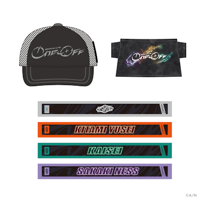 3SKM 1st LIVE “One-Off”」グッズがにじさんじオフィシャルストアにて