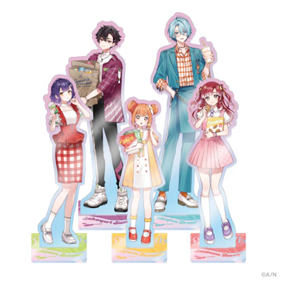 ぼいそーれ 1周年記念 各メンバーアクリルスタンド 7個セット ぼいそーれ 1周年記念 各メンバーアクリルスタンド 7個セット