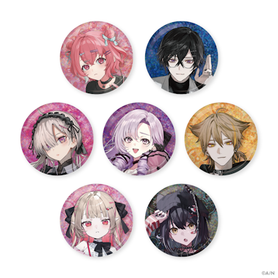 Fancy toxic 四季凪アキラ 缶バッジ 45個 FANCY TOXIC」グッズを2024年9月3日(火)18時より販売開始