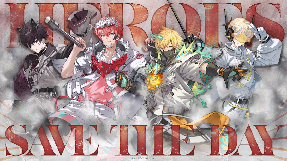 VTuber / バーチャルライバーグループ「にじさんじ」より、新たに4名がデビュー!本日2023年3月30日(木)より活動開始!