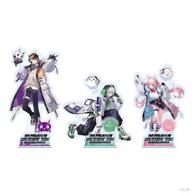 NIJISANJI Buddy Mode Type：Shu, Kagetsu & Nari】グッズを2025