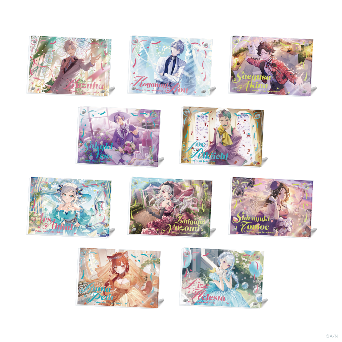 にじさんじ 三枝明那 ジュンブラ 缶バッジ 特典 ランダム フォト風