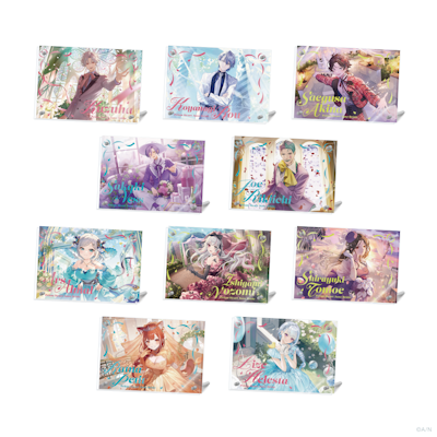 Prism Heart June Bride】ランダムハート型缶バッジ Aグループ